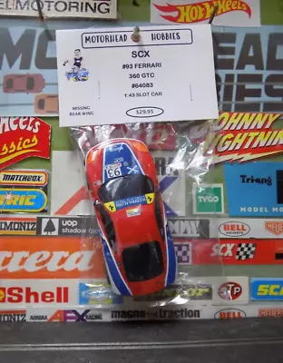 Scx Compact 1:43 #93 Ferrari 360 Gtc Slot Car #64083 • $29.95