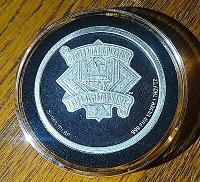 1994 MLB All Star Game Proof Coin 1 Troy Oz Fine Silver - Pittsburgh Pirates  • $119.95