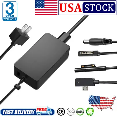 AC Adapter Laptop Charger For Microsoft Surface Pro 1 2 3 4 5 6 7 Tablet/RT/Book • $12.99