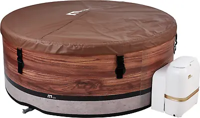 Inflatable Hot Tub Spa 6 Person Portable MSpa New Jetted Wi-Fi Cushioned Heat • $1049