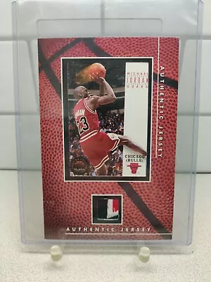 Michael Jordan Upper Deck Game Used Jersey Patch Bulls Basketball Framed Card • $15
