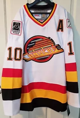 Pavel Bure Throwback Jersey Vancouver Canucks NEW WITH TAGS • $102.79