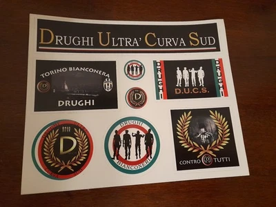 Patch Toppa Ultras Juventus Gruppo Anti Rossonero - Blanc - Occasion Bon état