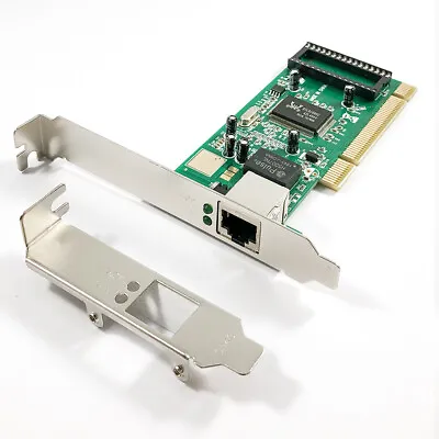 X-MEDIA XM-NA3500 PCI 10/100/1000Mbps Gigabit Ethernet Network Adapter Card • $10.99