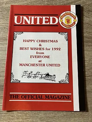 Manchester United The Official Magazine Fanzine 1992 Issue 3 • £3.99