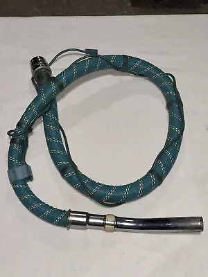 Vintage Electrolux Model L Vacuum Cleaner Braided Hose Blue Turquoise Teal • $35