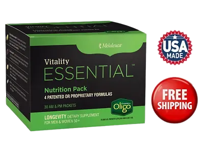 Melaleuca Vitality Essential Nutrition Pack : Men's Women's & Longevity 50+ • $64.99