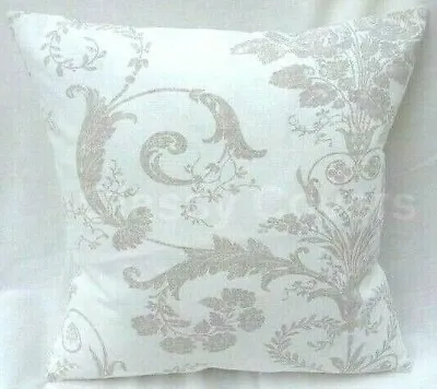Lovely Laura Ashley Designer Cushion Cover JOSETTE TRUFFLE Fabric Various Sizes • £15.95