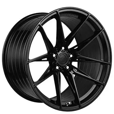 19  Vertini Wheels RFS1.8 Custom Gloss Black Flow Formed Rims • $1799