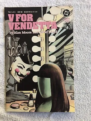 V For Vendetta #1 (Sep 1988 DC) VF 8.0 • $38