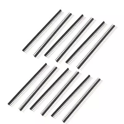 12Pcs 2.54mm Pitch 1x40-Pin Single Row Male 90 Degree Right Angle Pin Header • $6.88