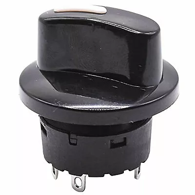 Replacement Rotary Switch W/ Knob 120V 8A 1-Pole 2Way-8Way SPDT-SP8T (7 Models) • $5.95