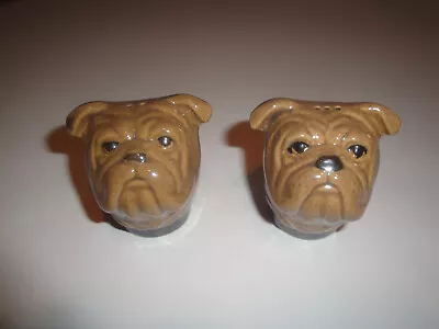 Rosemeade Pottery Dog Shakers Boston Terrier NICE! • $35