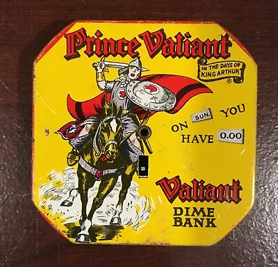 Vintage Daily Dime Bank Prince Valiant • $44.99