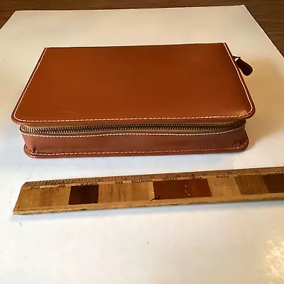 Vintage Travel Kit In Leather Case • $20