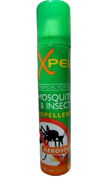  Xpel Mosquito & Insect Repellent AEROSOL Tropical Formula 100ML- Long Lasting • £6.99