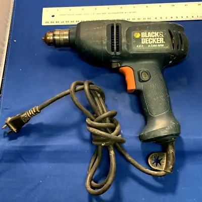 BLACK AND DECKER  CORDED POWER DRILL PRE-OWNED MODEL DR200 Type 1 • $15.99