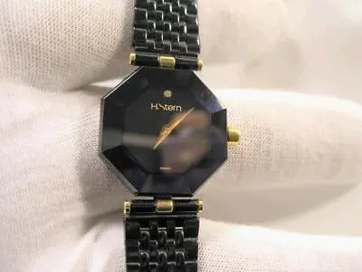 H. Stern Sapphire Safira 18 K Gold SS Bracelet Diamond Woman's Wristwatch • $2199