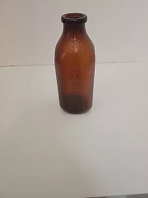 Vintage Meadow Gold Amber 1/4 Gallon Glass Milk Bottle  • $29.99