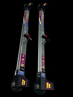 Vintage Jenex V2-930 ROLLER SKIS Salomon Bindings 1990’s • $113.05