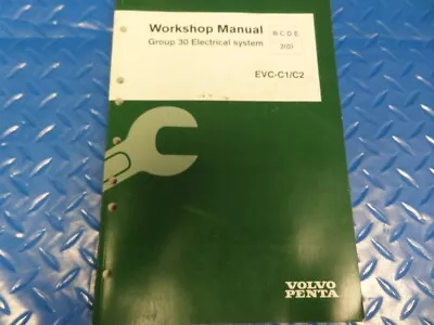 Volvo Penta EVC-C1/C2  Workshop Manual Electrical System 7749172 2009 • $39.99