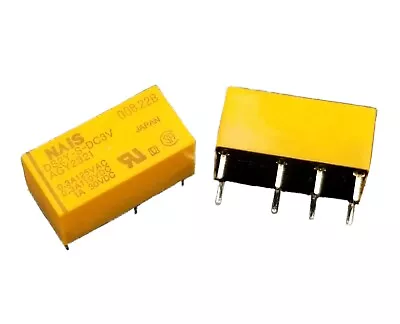 2pcs Nais DS2Y-S-DC3V - 3V DC 2A - DPDT (2 Form C) Low Signal Relay 8 Pin • $6.95