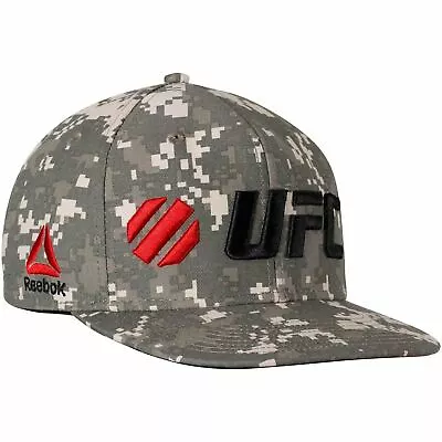 Mens Reebok UFC Digital Camo Flat Brim Snapback Hat • $19.99