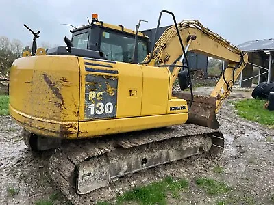 £16500 • Buy 2007 Komatsu PC130-7 13 Tonne Excavator Digger