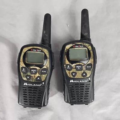 2 Pieces Midland LXT535 Camouflage Walkie Talkies • $15.99