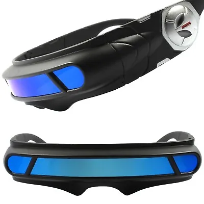 Blue Mirrored Lens Futuristic Cosplay X-Men Cyclops Costume Visor Sun Glasses • $33.70