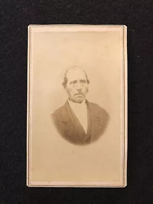 Antique Bloomfield Iowa Handsome Man Civil War Era CDV Photo Card • $9.95