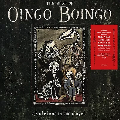 OINGO BOINGO Skeletons In The Closet NEW Blood Moon Vinyl LP Danny Elfman • $27.99