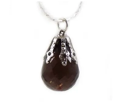 19thC Antique 17ct+ Cairngorm Quartz Scotland+Pendant Ancient Rome Intaglio Gem • £275.47