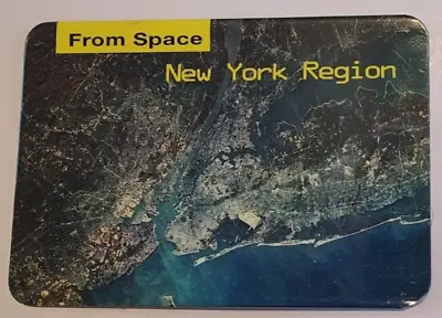 MTA METROCARD HOLDER  From Space: New York Region  Transit NYC Subway Map On R. • $14.99