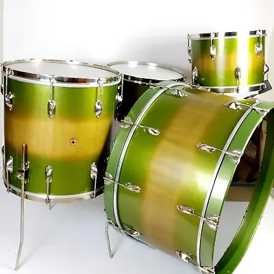 *WFL Zephyr Drum Set 2613167x14 Bass/Tom/Floor/Snare Vintage 30s Ludwig Duco* • $4250