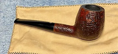 🇮🇹 MASTRO De PAJA 1981 Fatta A Mano XL Apple Pipe / Sleeve - 360° Relief Grain • $109.99