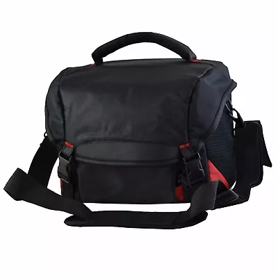 Camera Shoulder Bag Case For DSLR Cameras And Accessories (Black) • £24.99