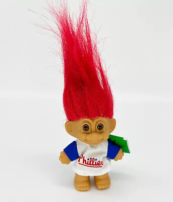 4  Philadelphia Phillies Good Luck Russ Troll Doll Official MLB Baseball NOS NWT • $8