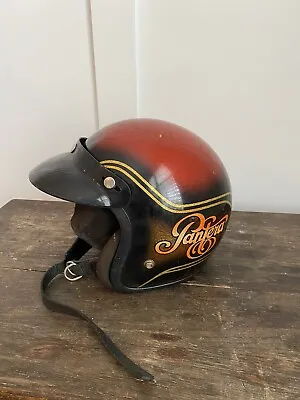 Vintage Arctic Cat Pantera Helmet Metal Flake Snowmobile Motorcycle Retro 70’s • $139