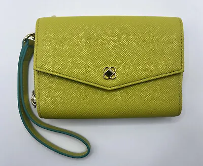 NEW - MICHE - Women's Faux Leather Chartreuse Green Phone Wallet • $15.99