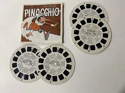 Viewmaster Reels Partials  Pinocchio  And  Goldilocks  2 Reels Each • $8