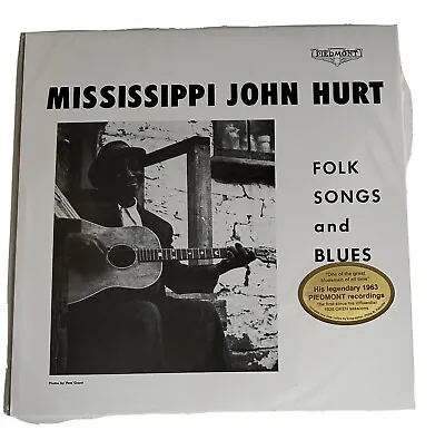 Mississippi John Hurt - Folk Songs And Blues 180 Gram LP  Sealed Hi Horse 13001 • $25