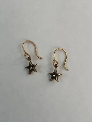 Me & Ro Gold 14k Star Earrings N601 • $311