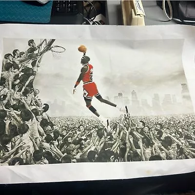 Michael Jordan Canvas Promotional • $125