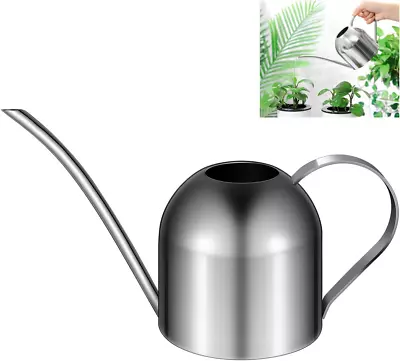 Stainless Steel Watering Can Metal Watering Can Long Spout Watering Can For... • $29.99