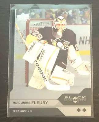 2013-14 Upper Deck Black Diamond MARC-ANDRE FLEURY #129 Penguins • $1.99