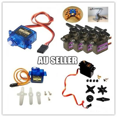 $6.99 • Buy  MG90S SG90 Metal Gear MG996 Micro Servo Motor Arduino UNO Raspberry Racing Car 