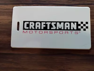 Vintage Craftsman Motorsports - Luggage Tag. Use As Key Chain Or With A Lanyard • $5.99