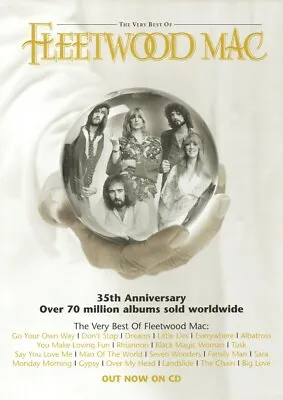 Fleetwood Mac - The Very Best Of - Full Size Magazine Advert • £1.99