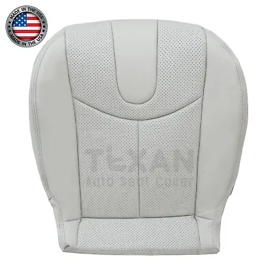 Fits 2008 To 2013 Infinity G37 Driver Bottom Perforated Leather Seat Cover Gray • $168.99